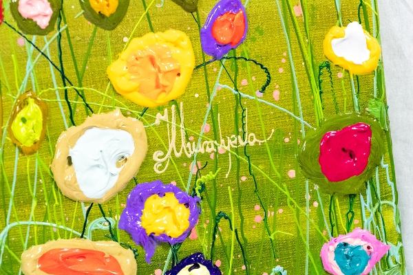 MURAVYEVA Yulia - Green summer flowers